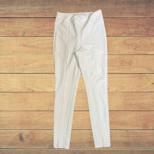 NEW Express faux leather white leggings, medium
